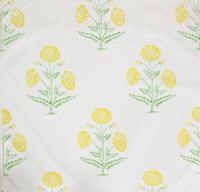 Three Partial Bolts of Handprinted Fabric by Eaglesham for Jessup Width 57 inches, approximately 35 yards in total.