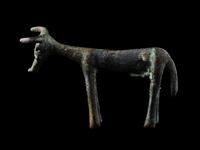 A Syro-Hittite Bronze Votive Bull