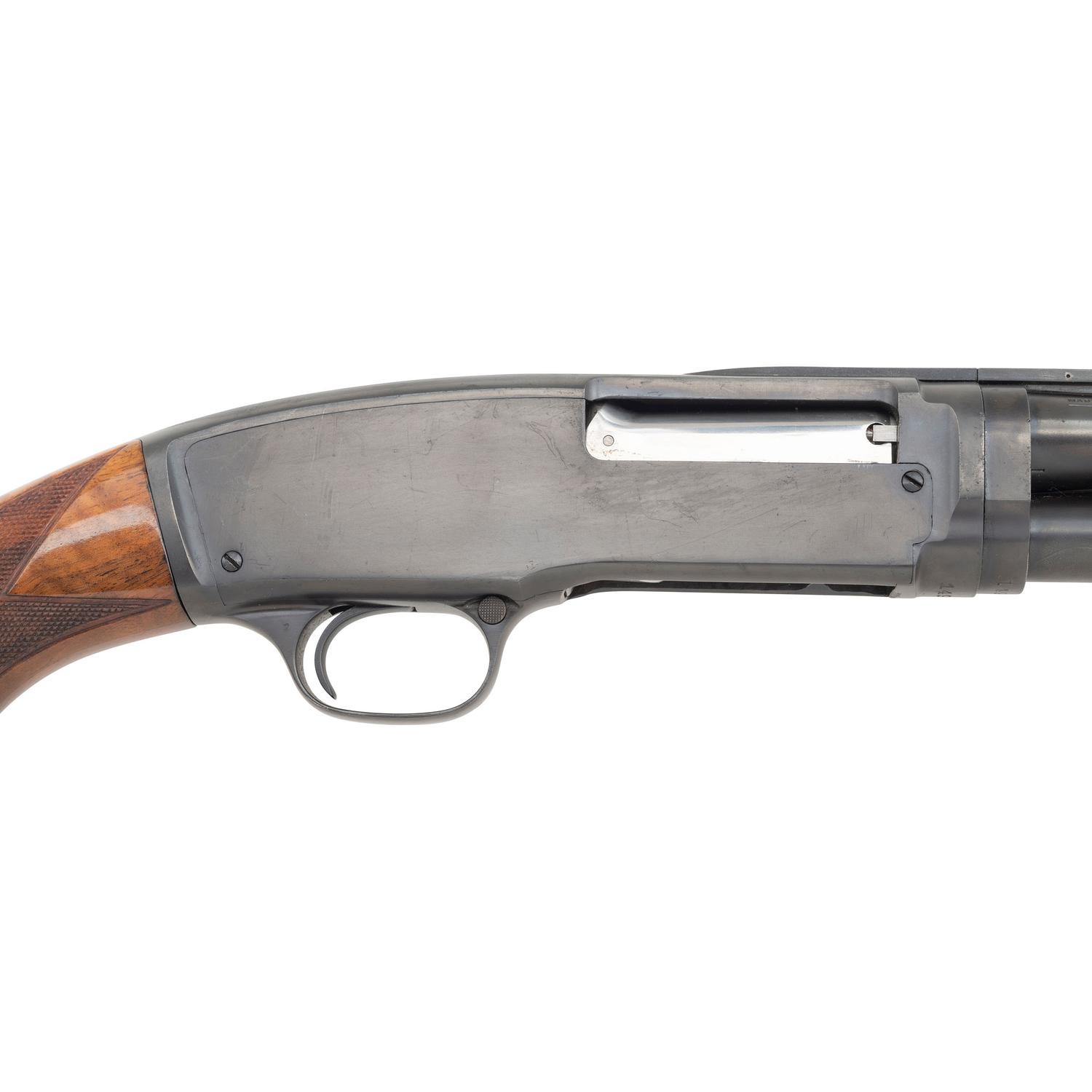 **Winchester Model 42 with Deluxe Wood, Simmons Rib, and Weighted Muzzle
