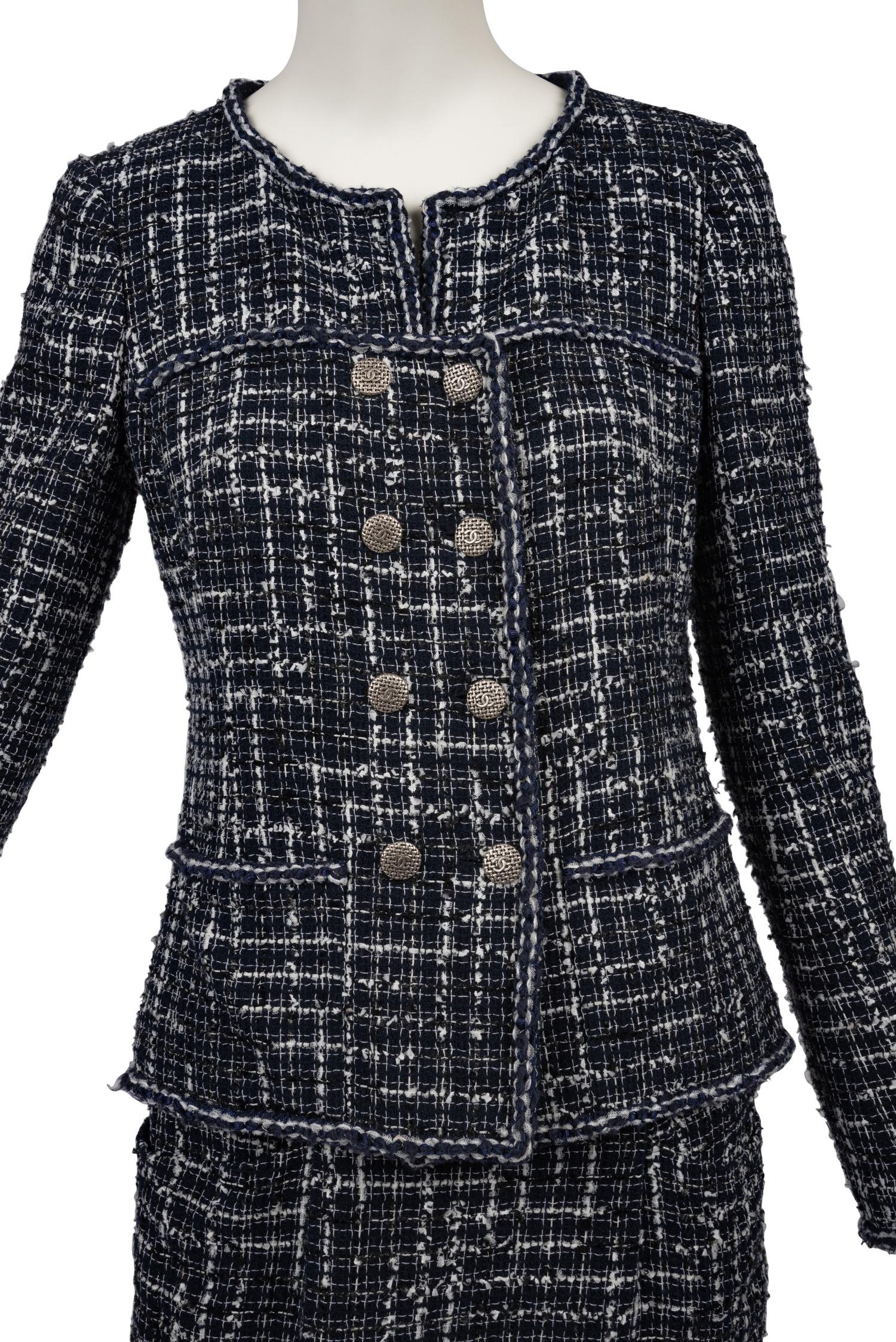 Chanel Blue and White Suit, 2010s