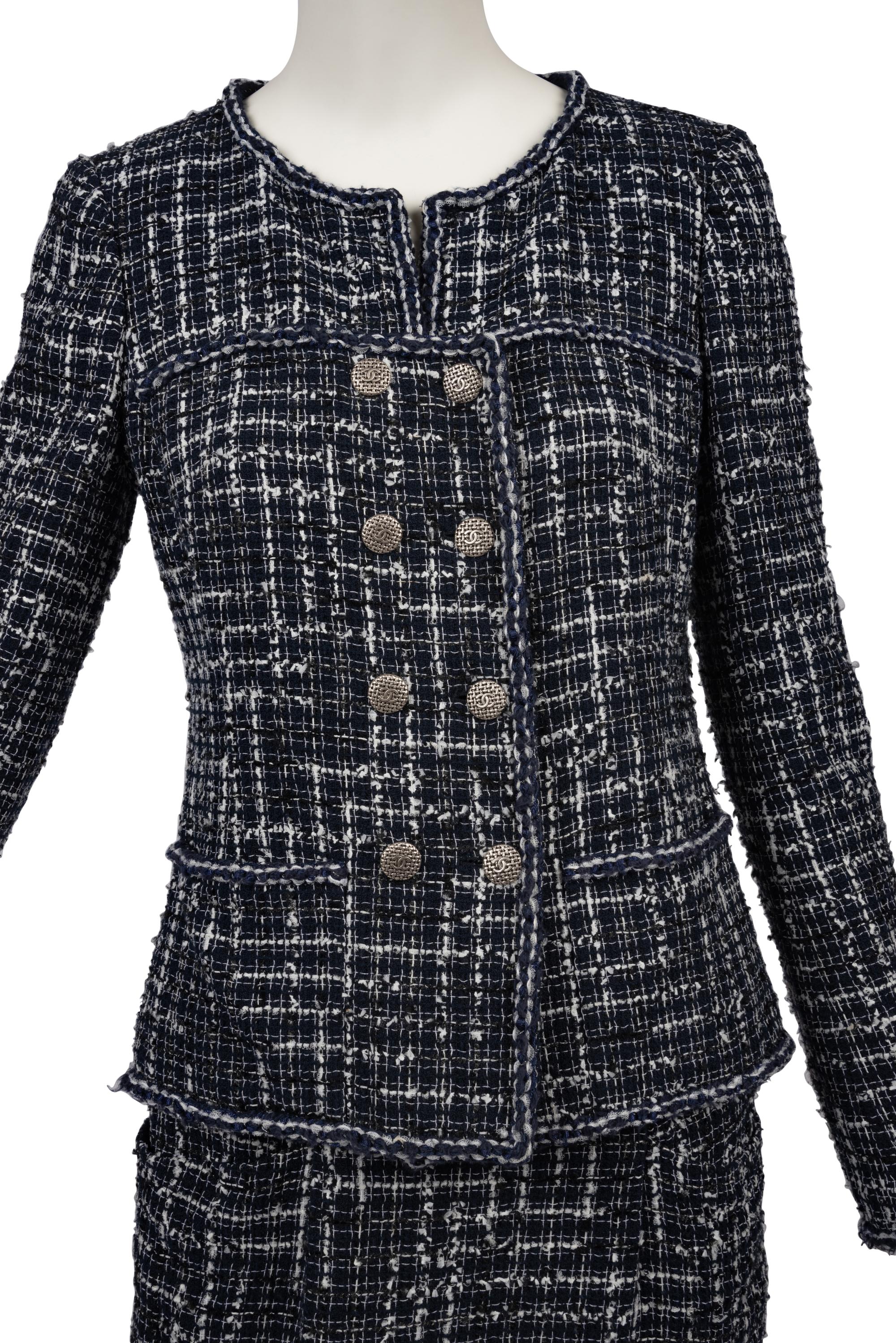 Chanel Blue and White Suit, 2010s