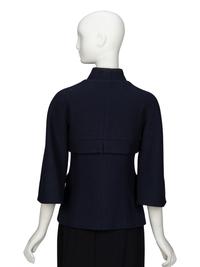 CHANEL, NAVY BOUCLÉ TWEED JACKET