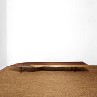 George Nakashima Special "Q"-Type Long Bench, New Hope, Pennsylvania, 1956