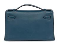 HERMÈS, DEEP BLEU KELLY POCHETTE