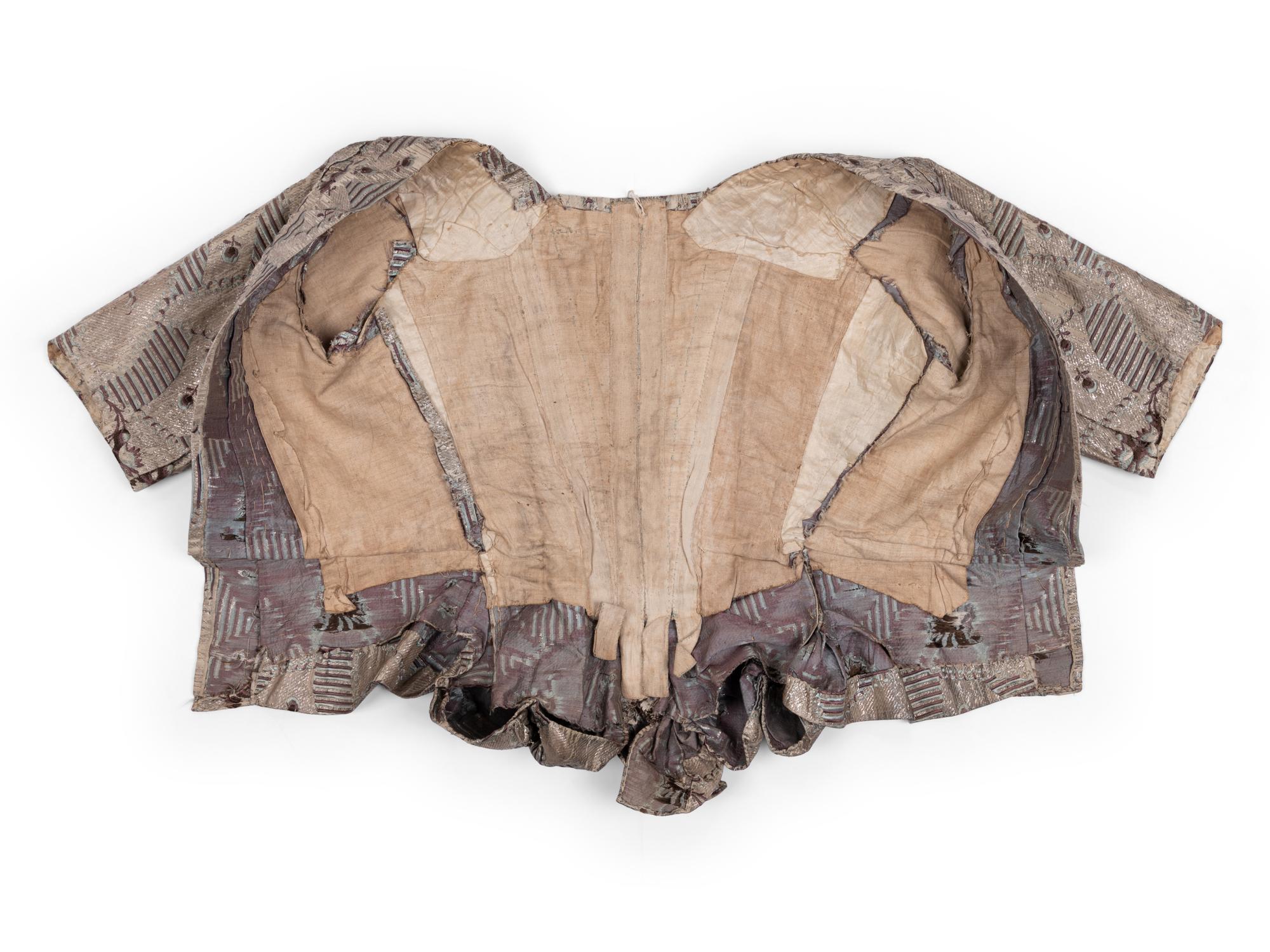 18th Century Silver Thread Bodice