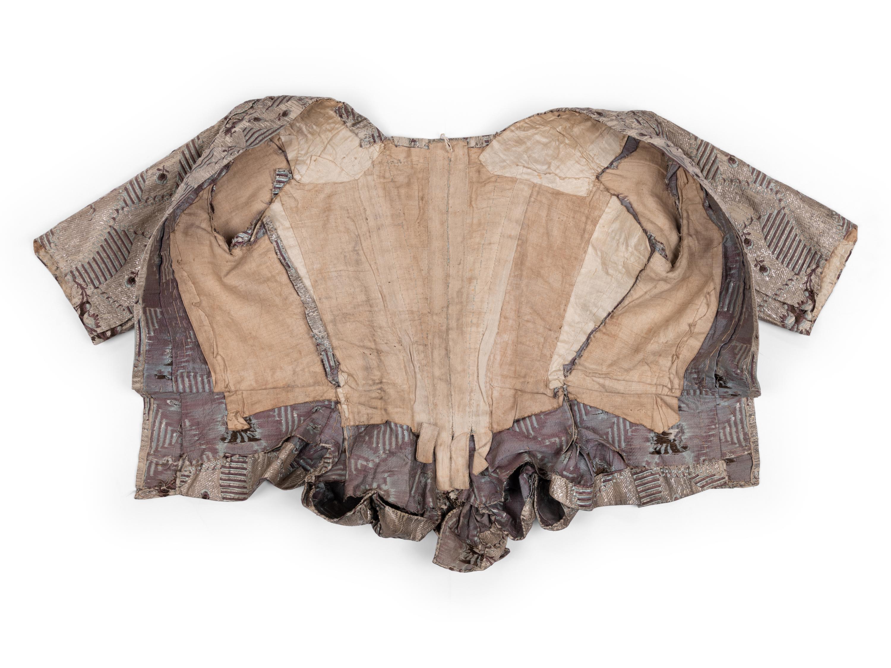 18th Century Silver Thread Bodice