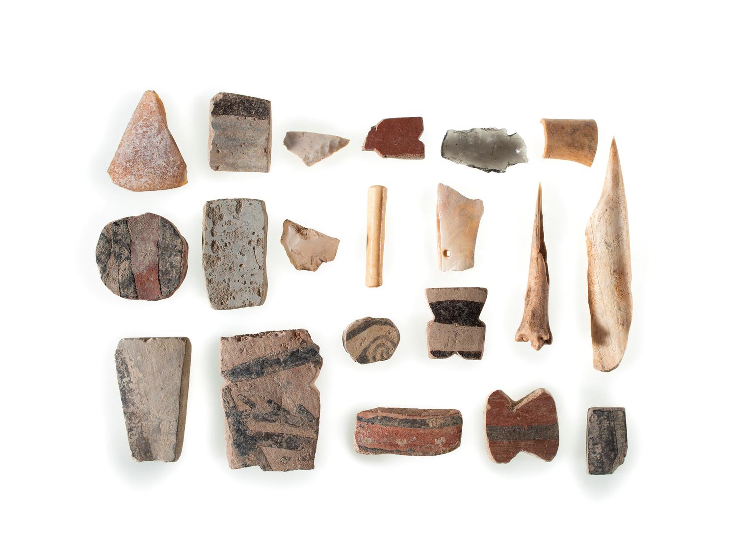 San Cristobal Pueblo Artifacts