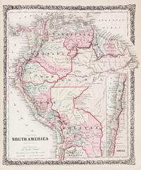 (ATLAS) COLTON, G.W. Colton's Illustrated Cabinet Atlas and Descriptive Geography. New York, 1862.