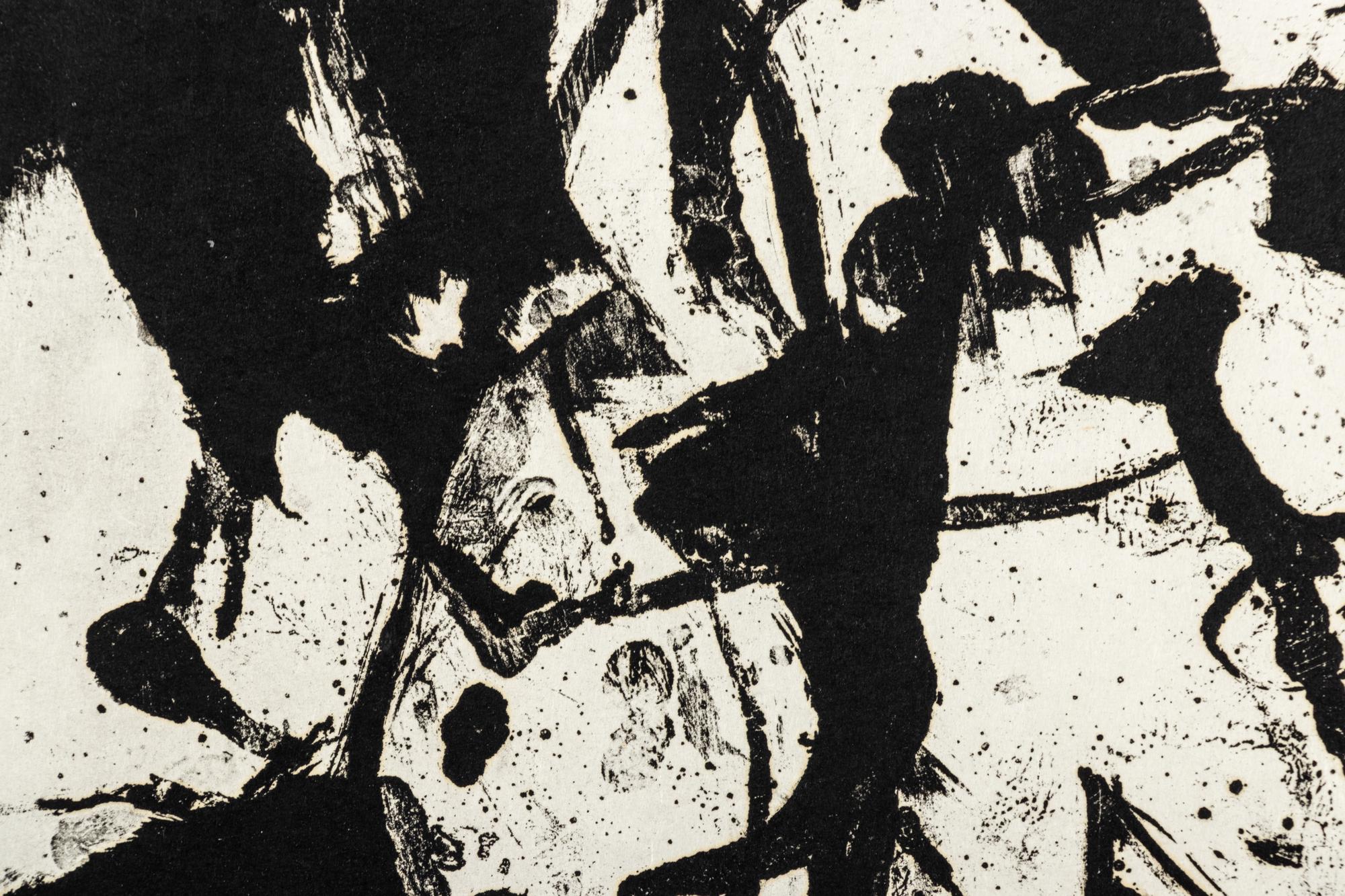 El Sereno , 1955 Composizione , 1958, and Notte D’Inverno, 1960 (a group of three prints)