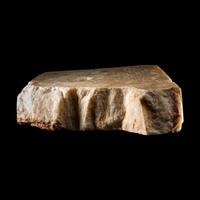 A South Arabian Fragmentary Albaster Ibex Base