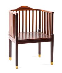 A Josef Hoffmann Armchair Height 34 x width 24 x depth 20 1/2 inches.