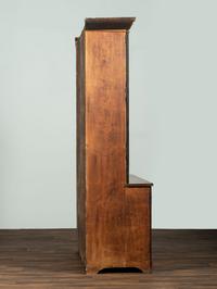 A Federal Cherrywood Step-Back Cupboard