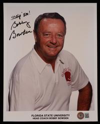A Group of College Football Hall of Fame Coaches Signed Autograph Items (BAS Beckett Authentication Services Certified),