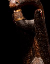 A Senufo Wood Bird Figure