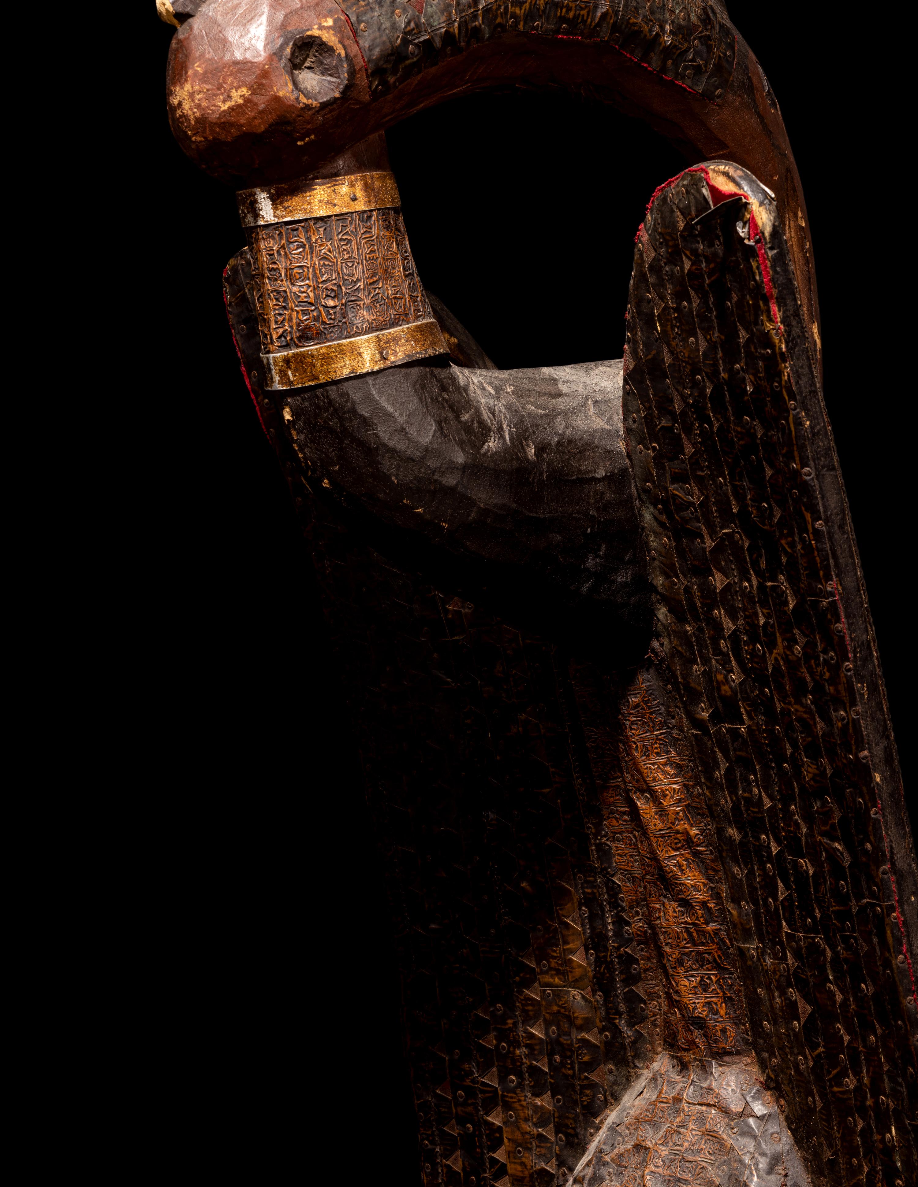 A Senufo Wood Bird Figure