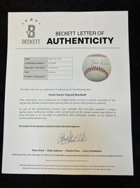A Group of Nine 500 Home Run Club Single Signed Autograph Baseballs (Beckett Authentication Services Certified),