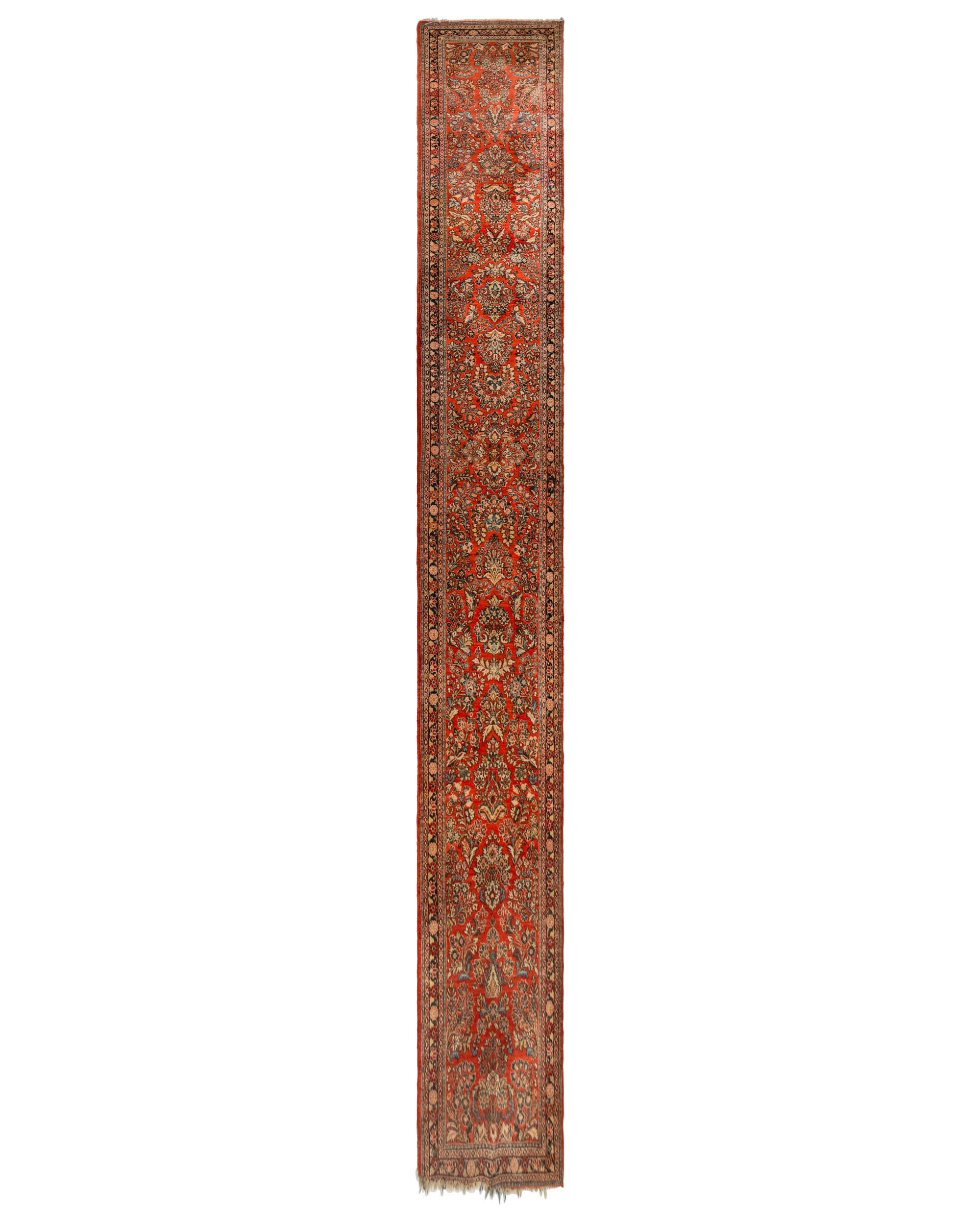 A Sarouk Runner