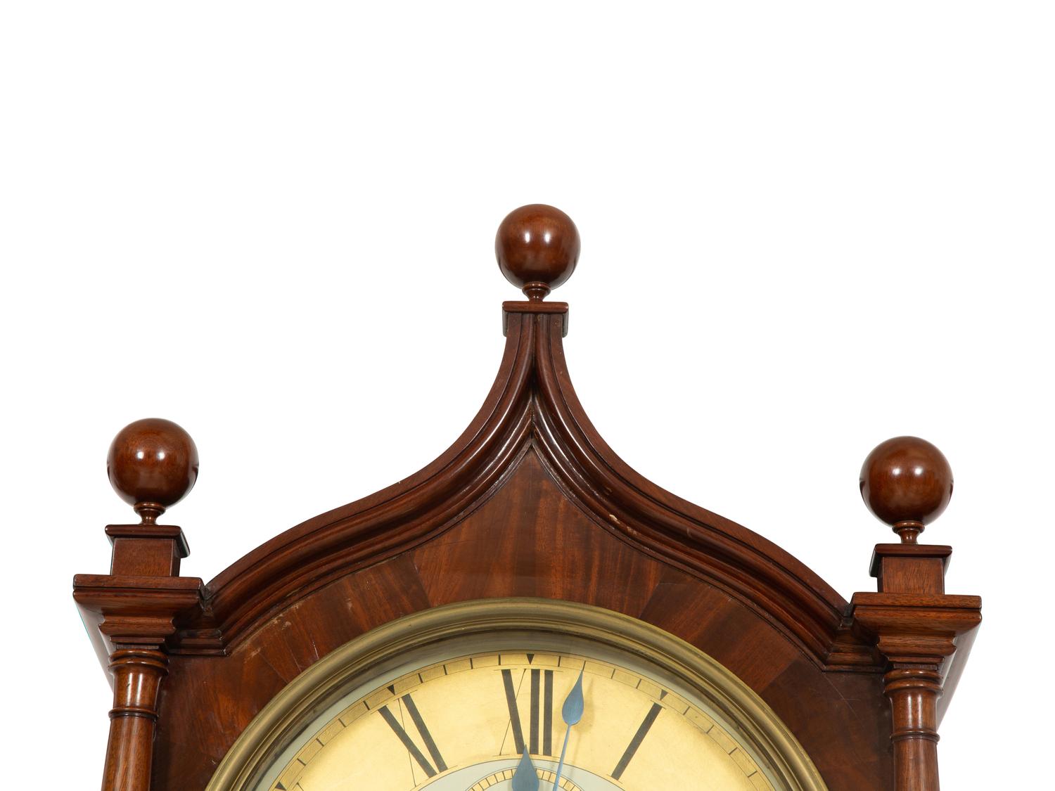 A Scottish Regency Mahogany Tall Case Clock