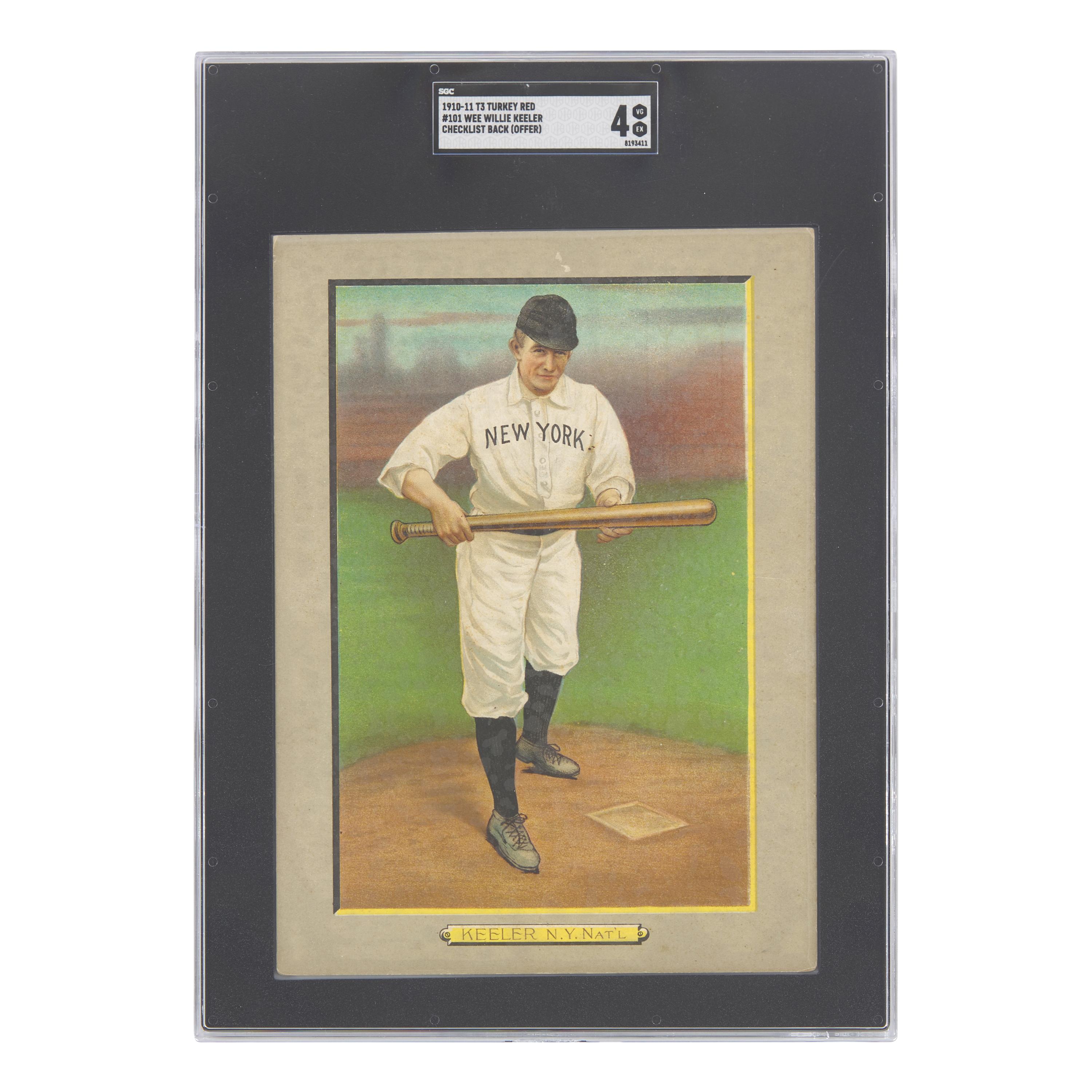 [Baseball] Keeler, William Henry. 1910-11 T3 Turkey Red