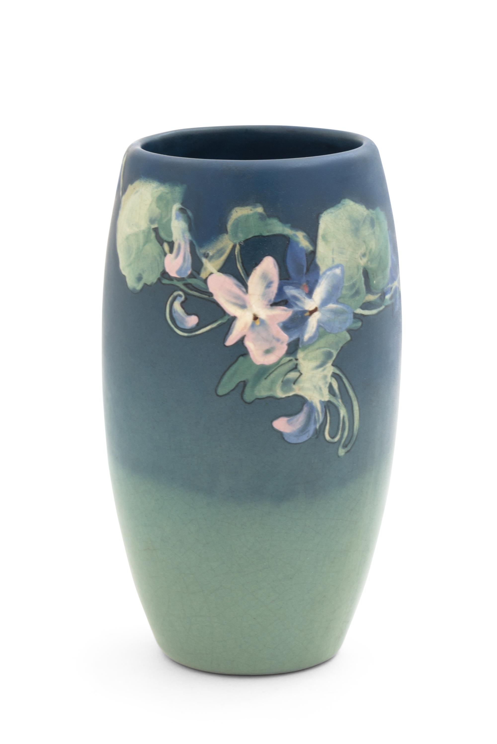 A Weller Pottery Vase Height 6 7/8 inches.