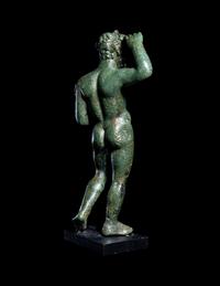 A Hellenistic Bronze Nude Herakles