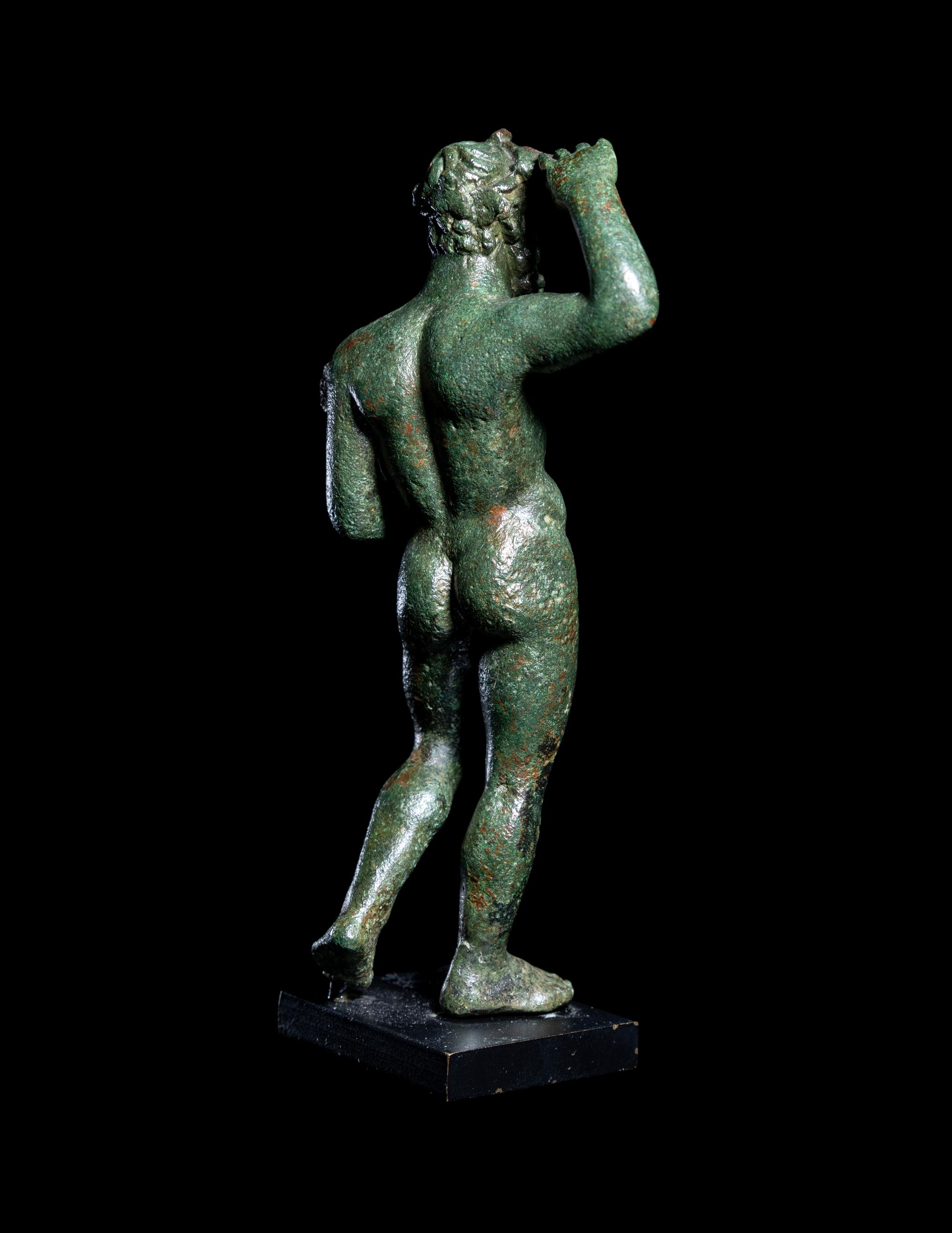 A Hellenistic Bronze Nude Herakles