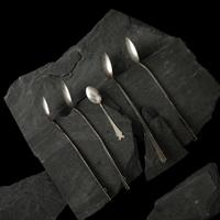 Maisel's Trading Post (Shop, 1923-1960s) — Navajo Sterling Silver Route 66 Curio Iced Tea Spoons, PLUS