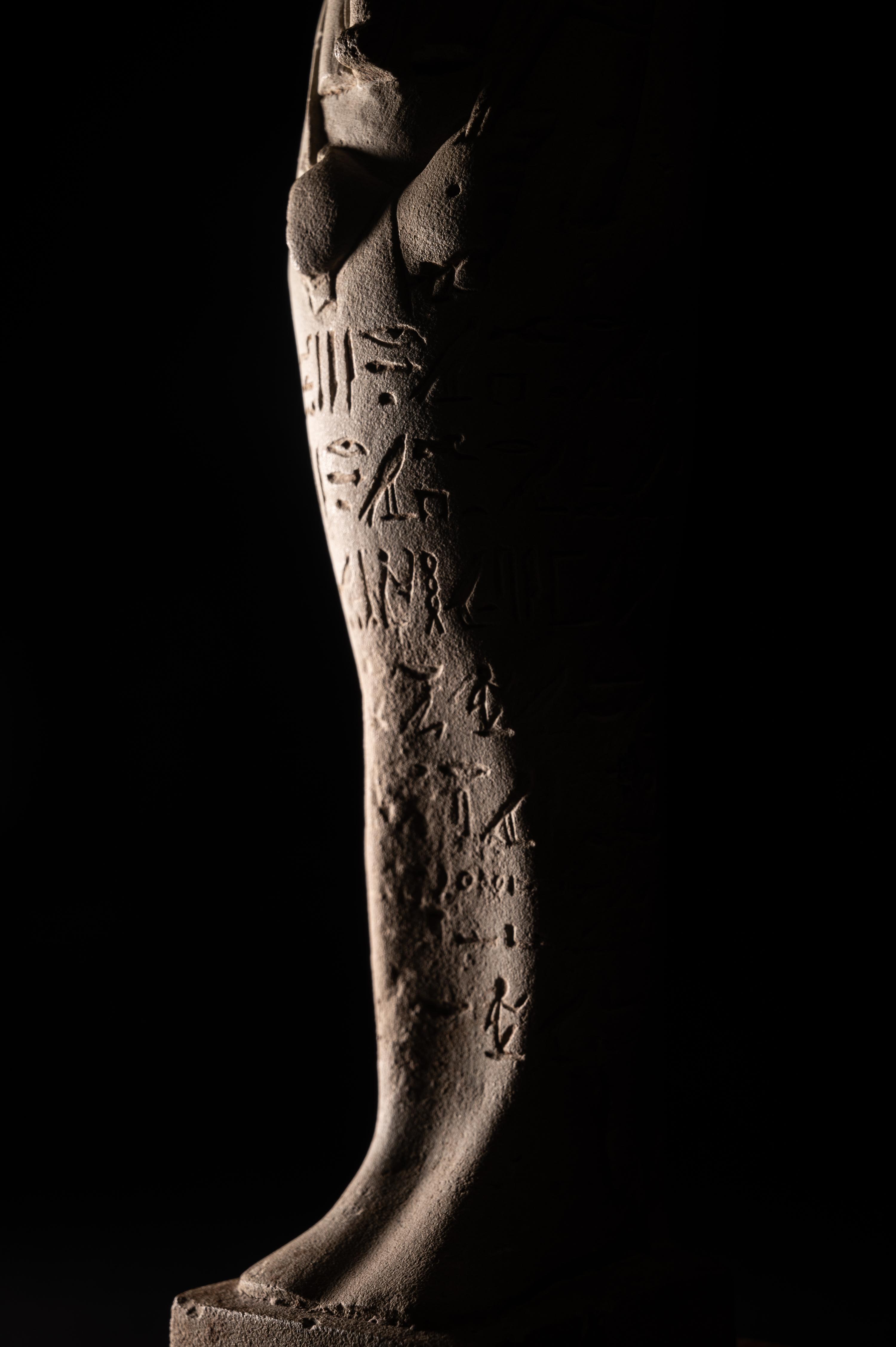 An Egyptian Faience Ushabti for Horiraa
