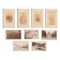 [Early Photography] Group of 190 Carte de Visites and Cabinet Cards of European Subjects, incl. Royalty.