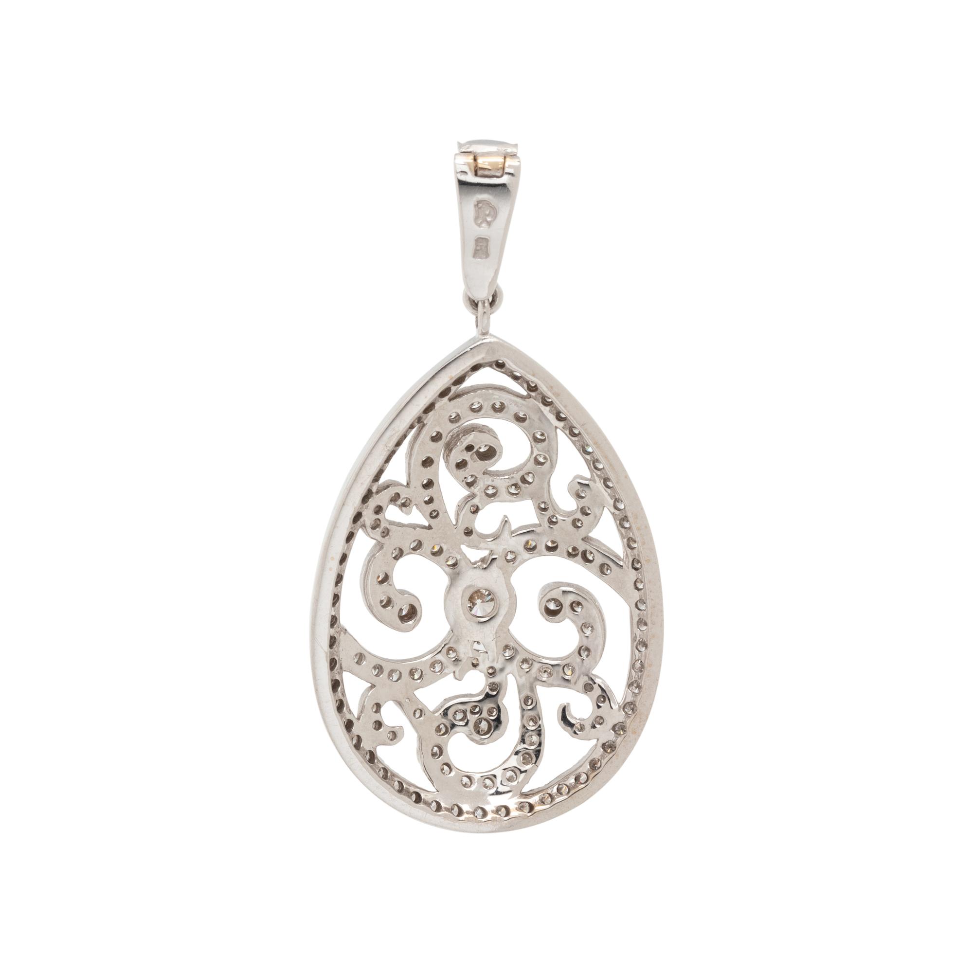 PENNY PREVILLE, DIAMOND PENDANT