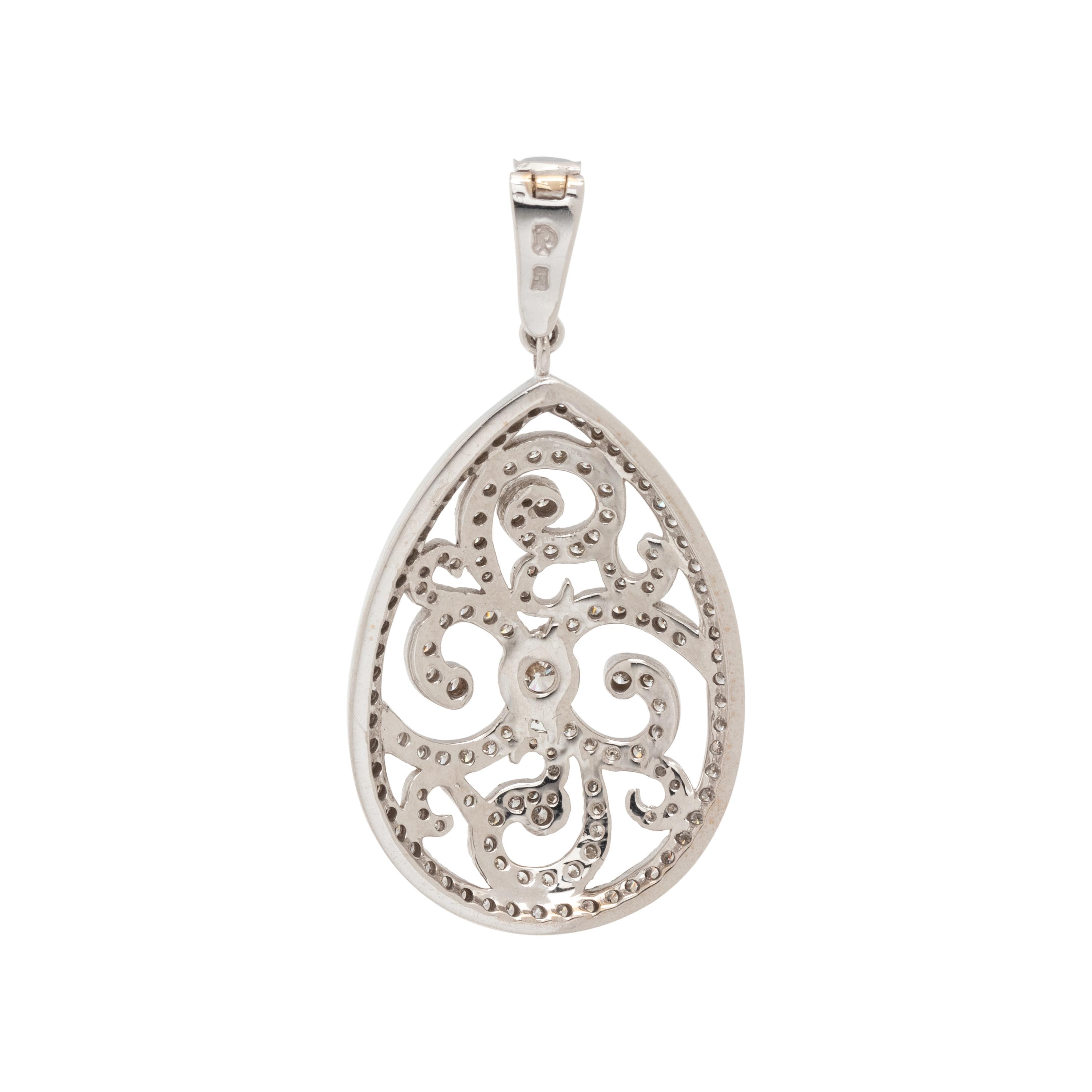 PENNY PREVILLE, DIAMOND PENDANT