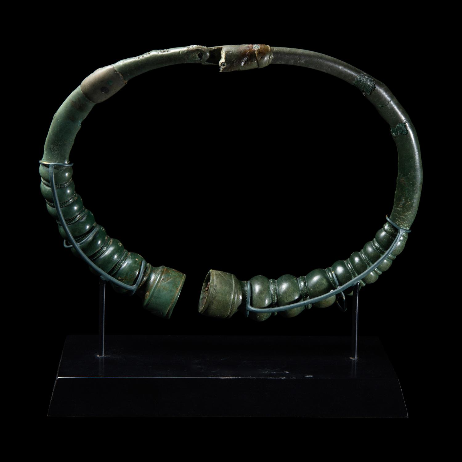 A Celtic Bronze Torque