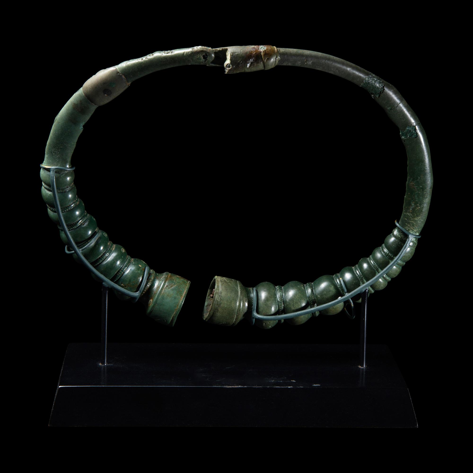 A Celtic Bronze Torque