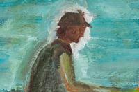 Boatman William Hynes in a Boat Key Largo, FL , 1990, and Rainbow House (two works)