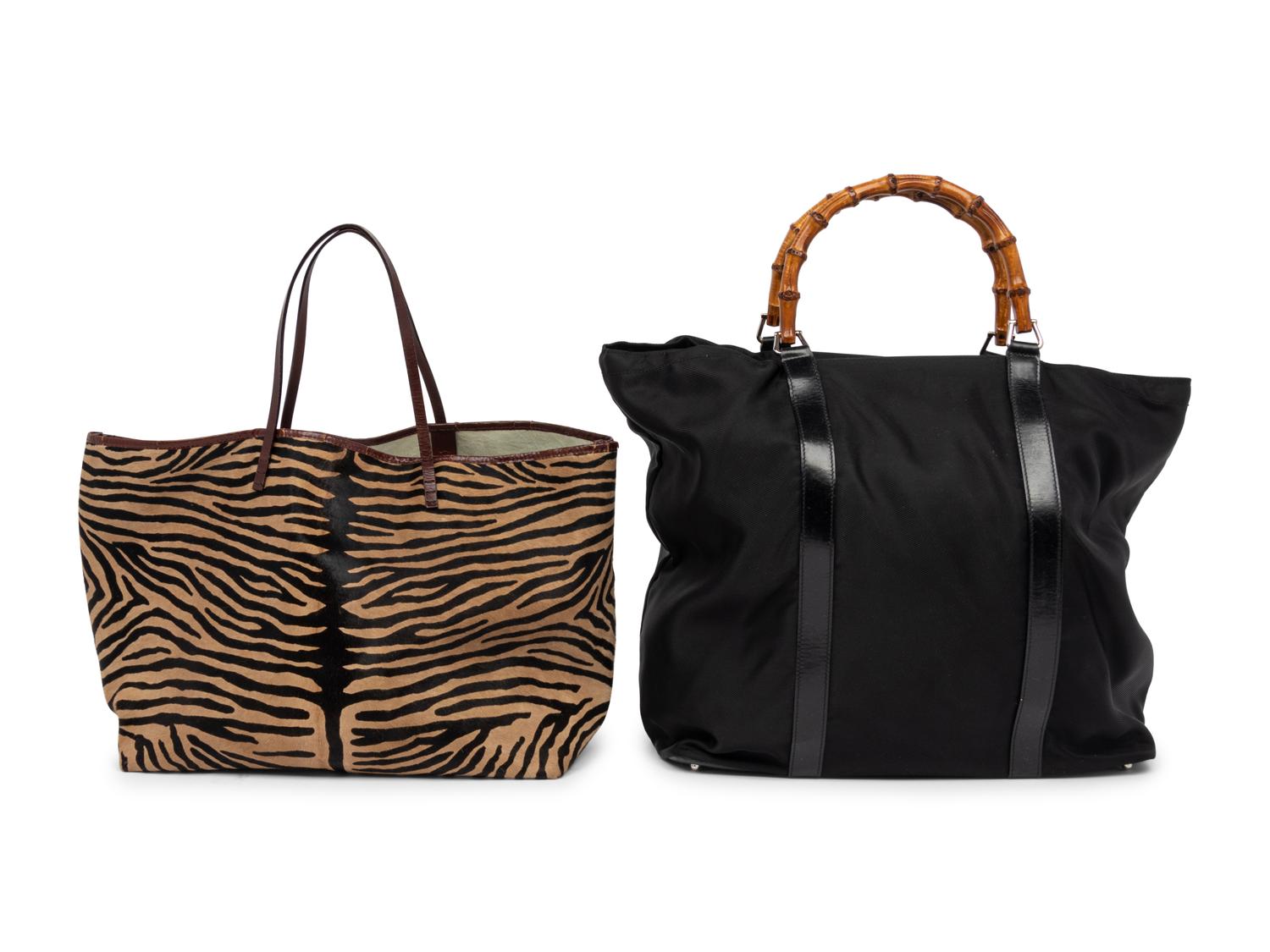 Two Designer Bags: One Gucci, One Fendi
