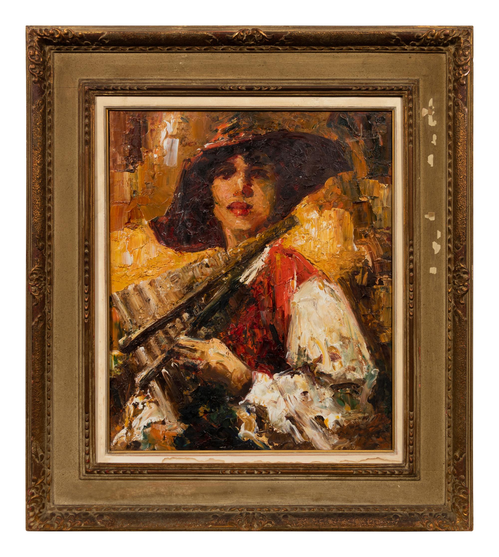 Girl with Pan Pipes