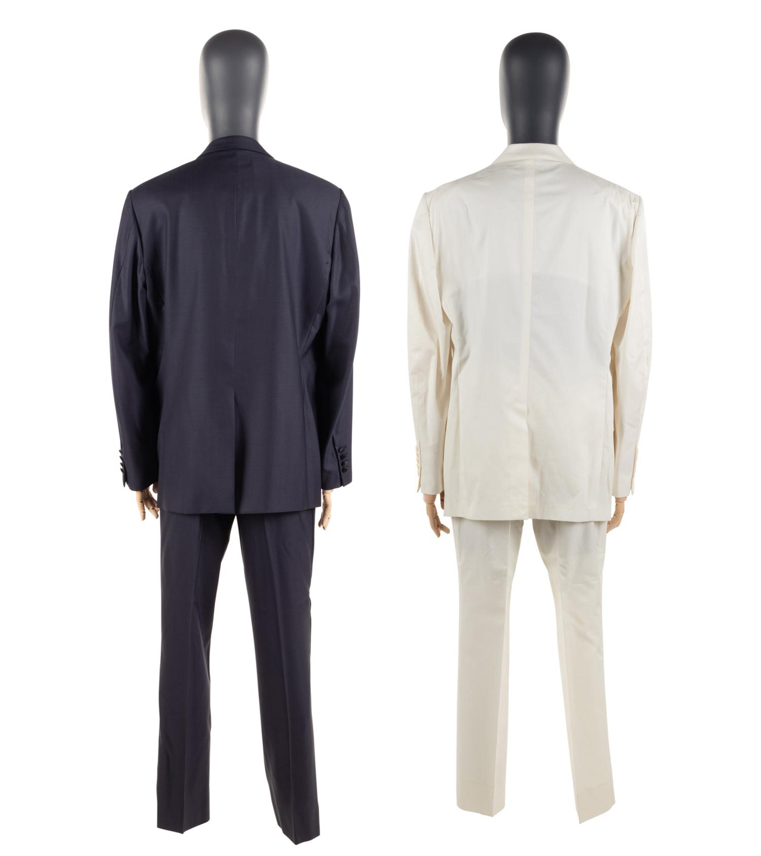 Two Men's Suits and Two Jackets: Three Dior and One Tom Ford, 2015-20 — BNY 57, 80