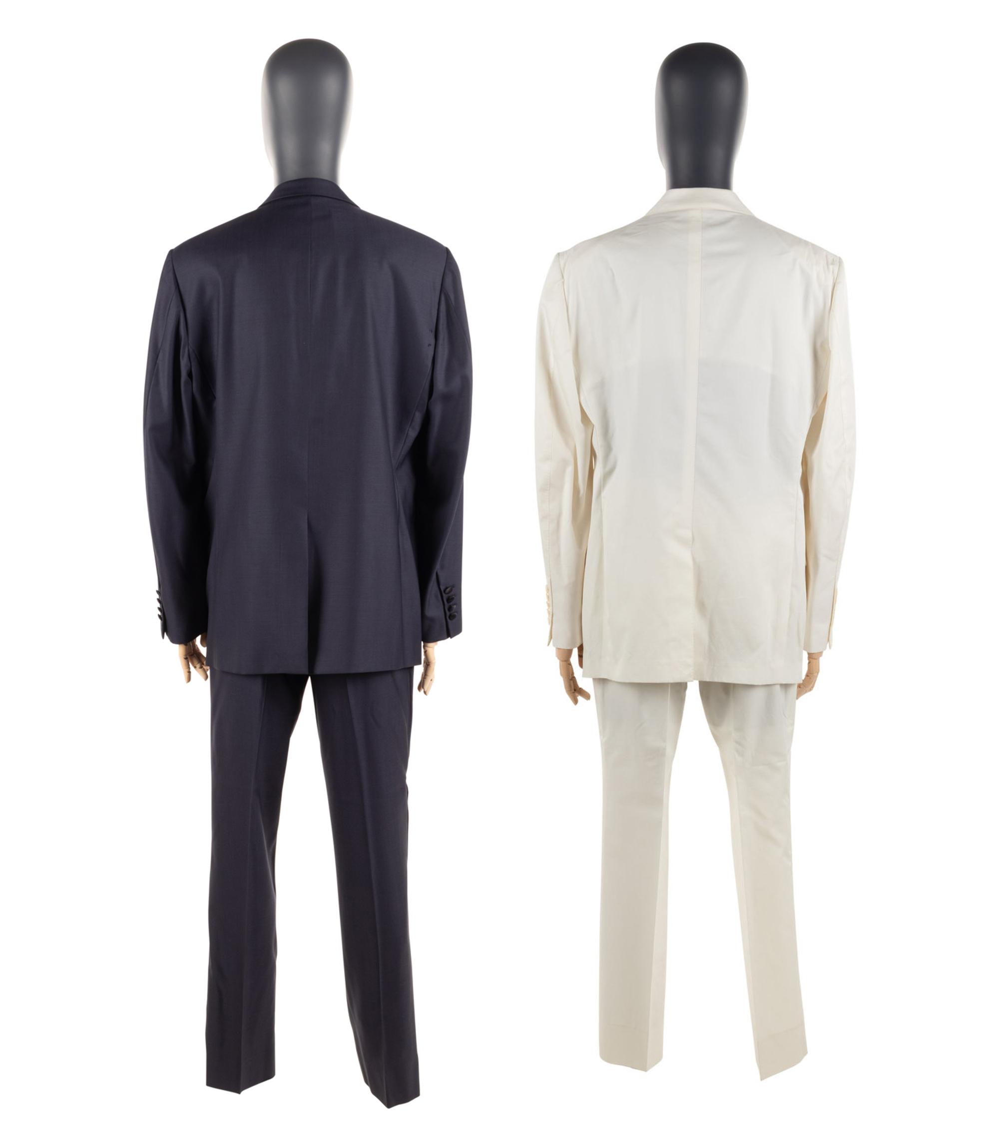 Two Men's Suits and Two Jackets: Three Dior and One Tom Ford, 2015-20 — BNY 57, 80