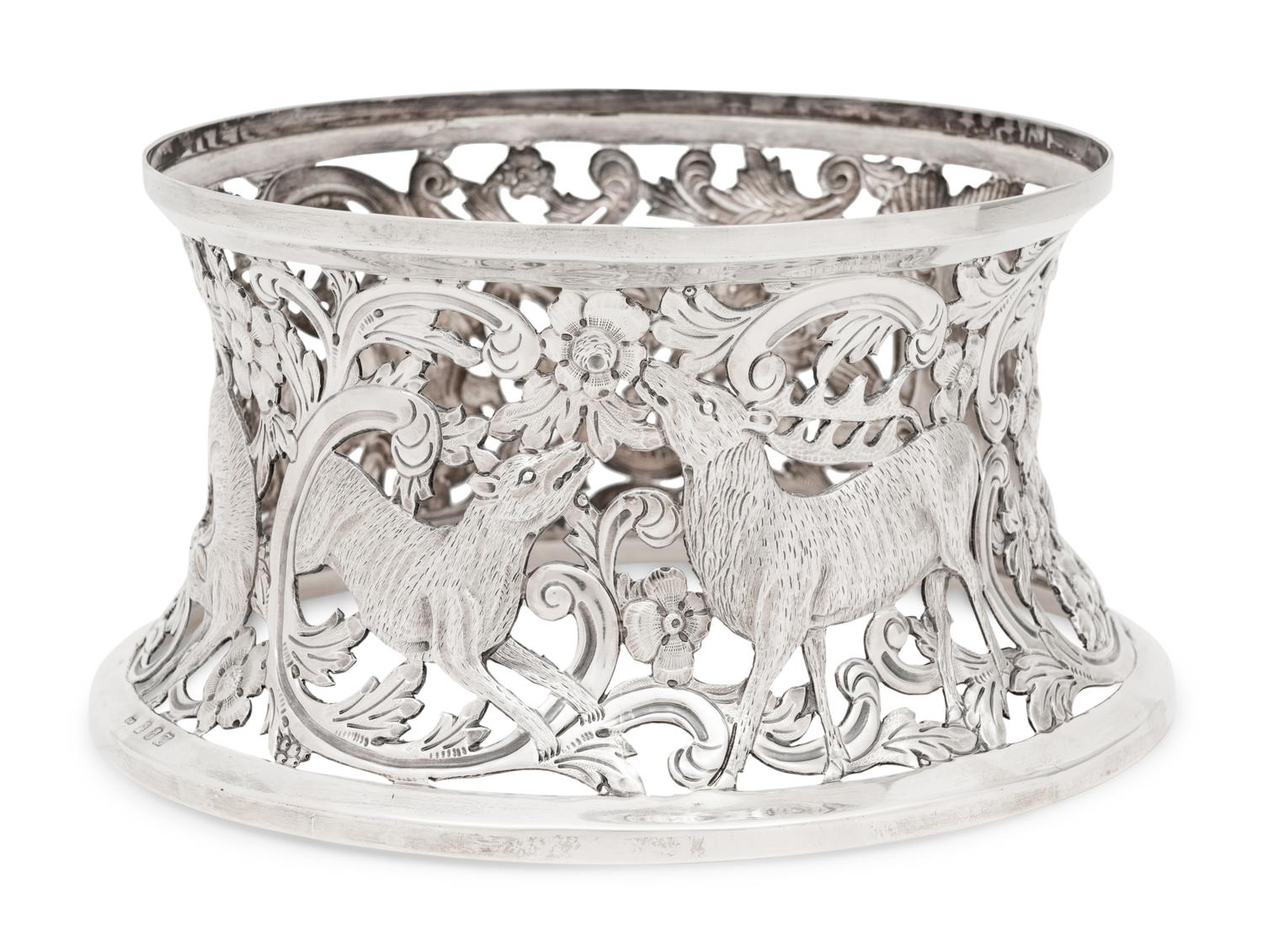 An Irish Silver Dish Ring