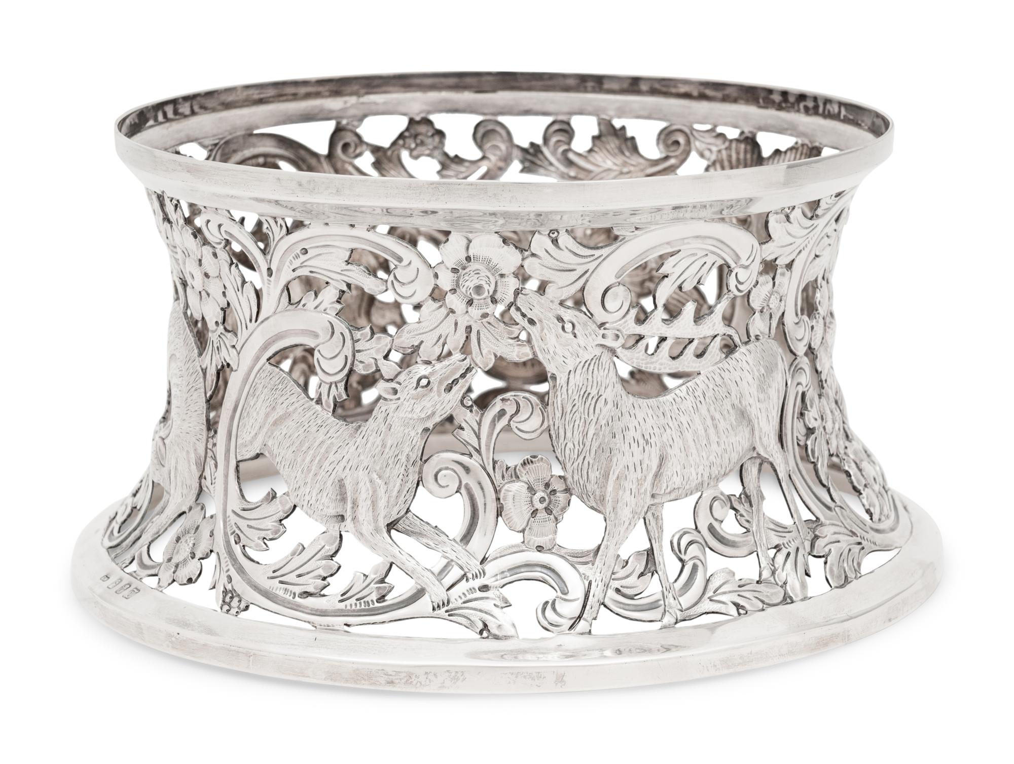 An Irish Silver Dish Ring