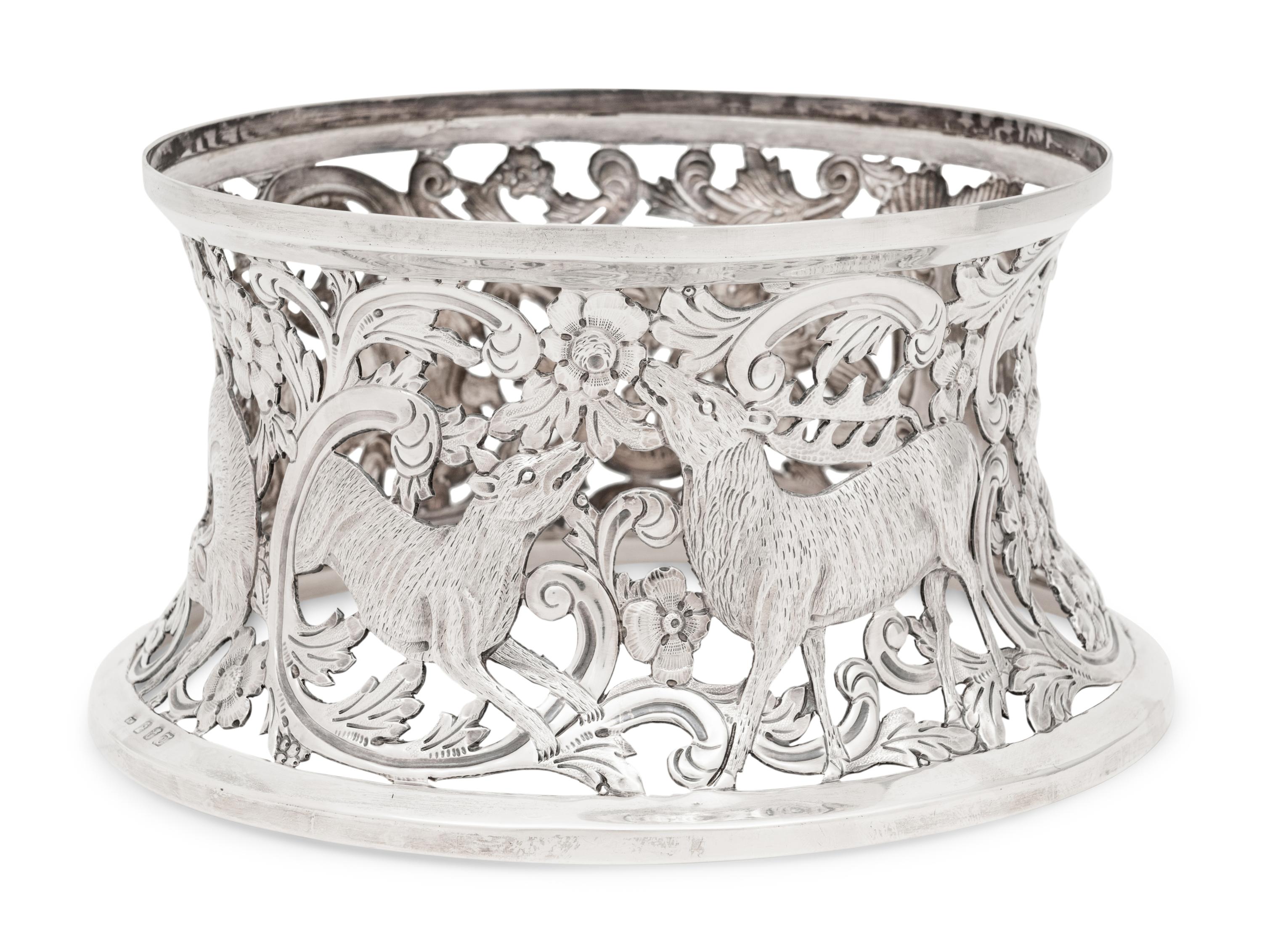 An Irish Silver Dish Ring