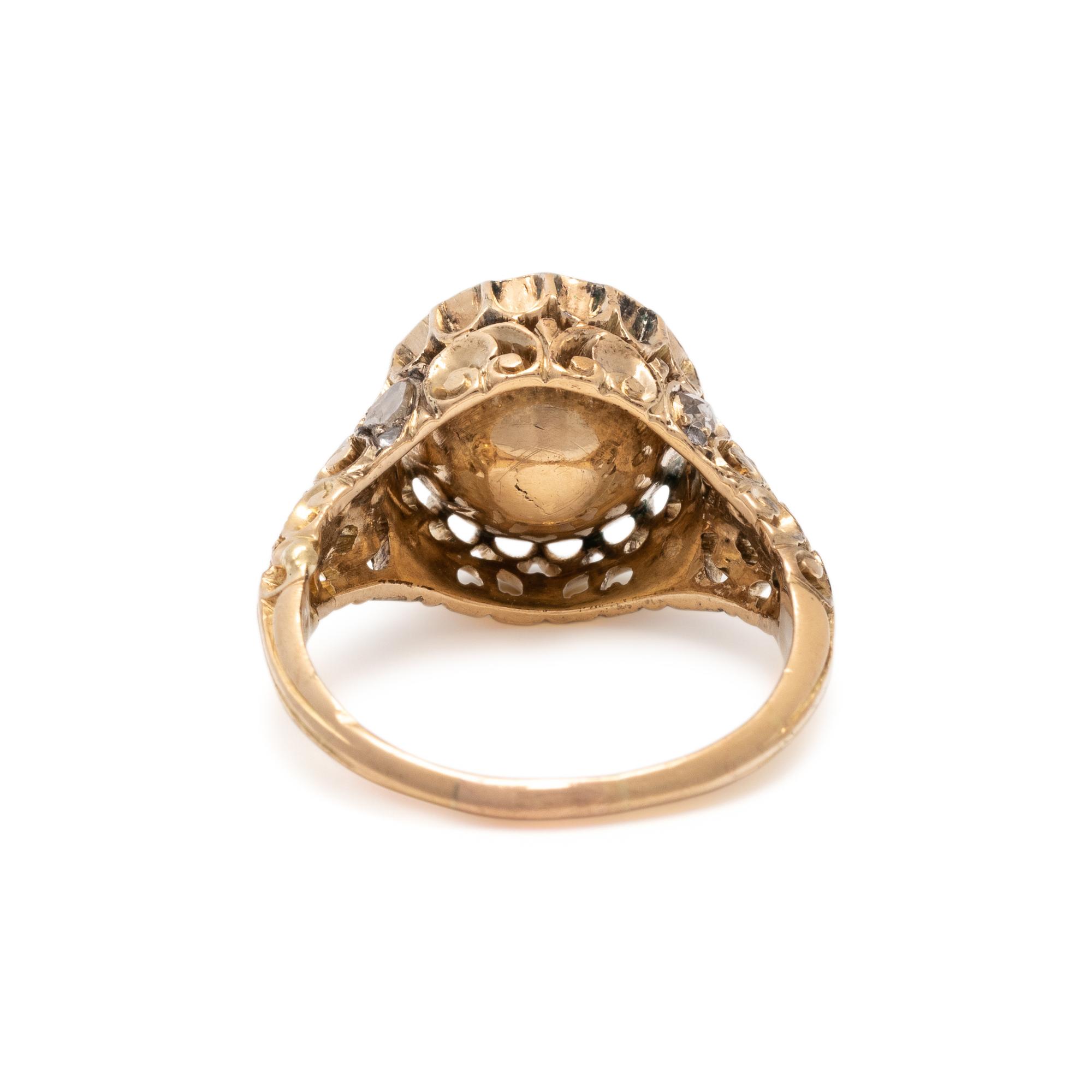 ANTIQUE, DIAMOND RING