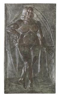 Gaston Lachaise (American/French, 1882-1935) — Relief-Woman (Second State) [LF 128], 1934
