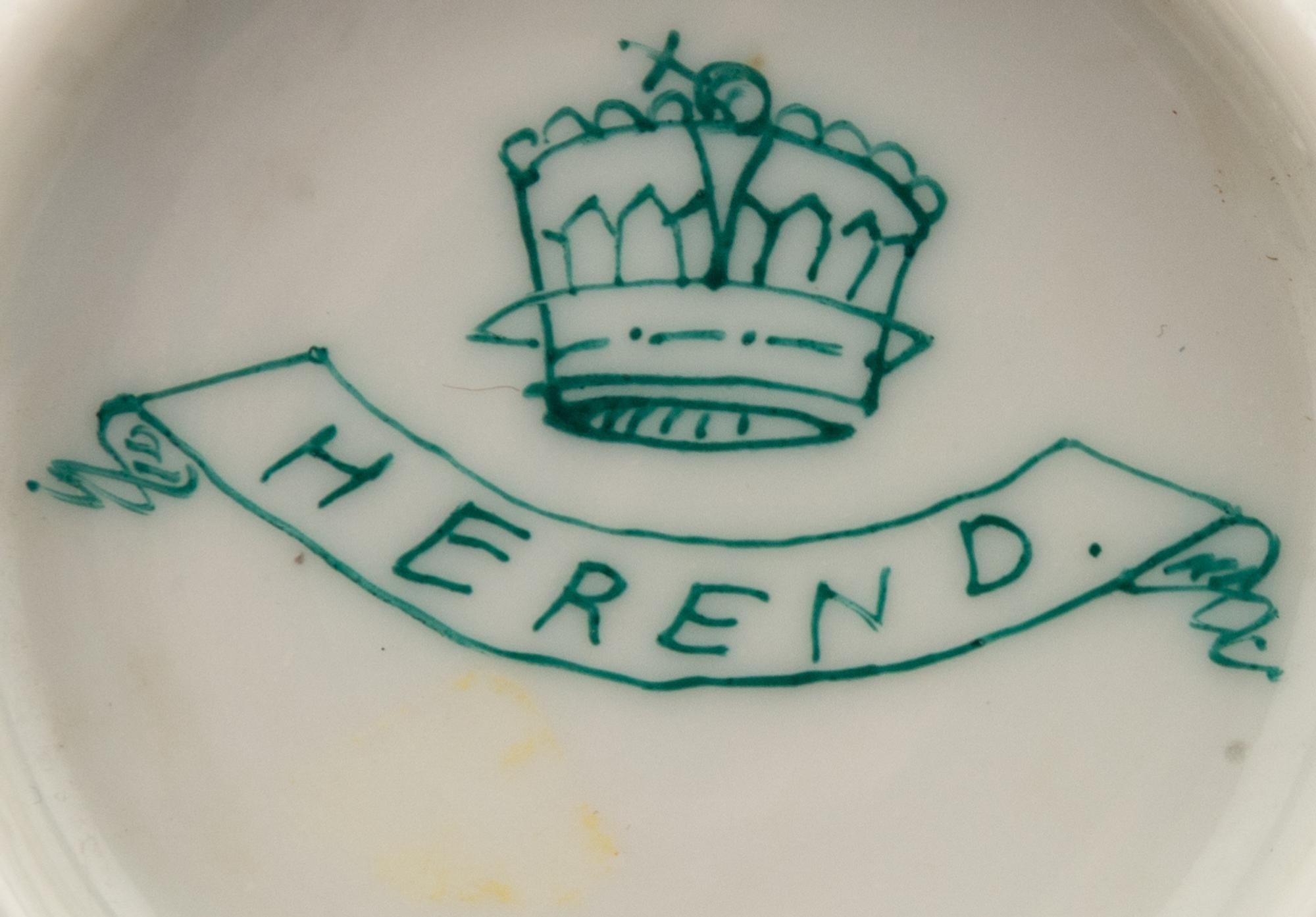 A Herend Porcelain Dinner Service