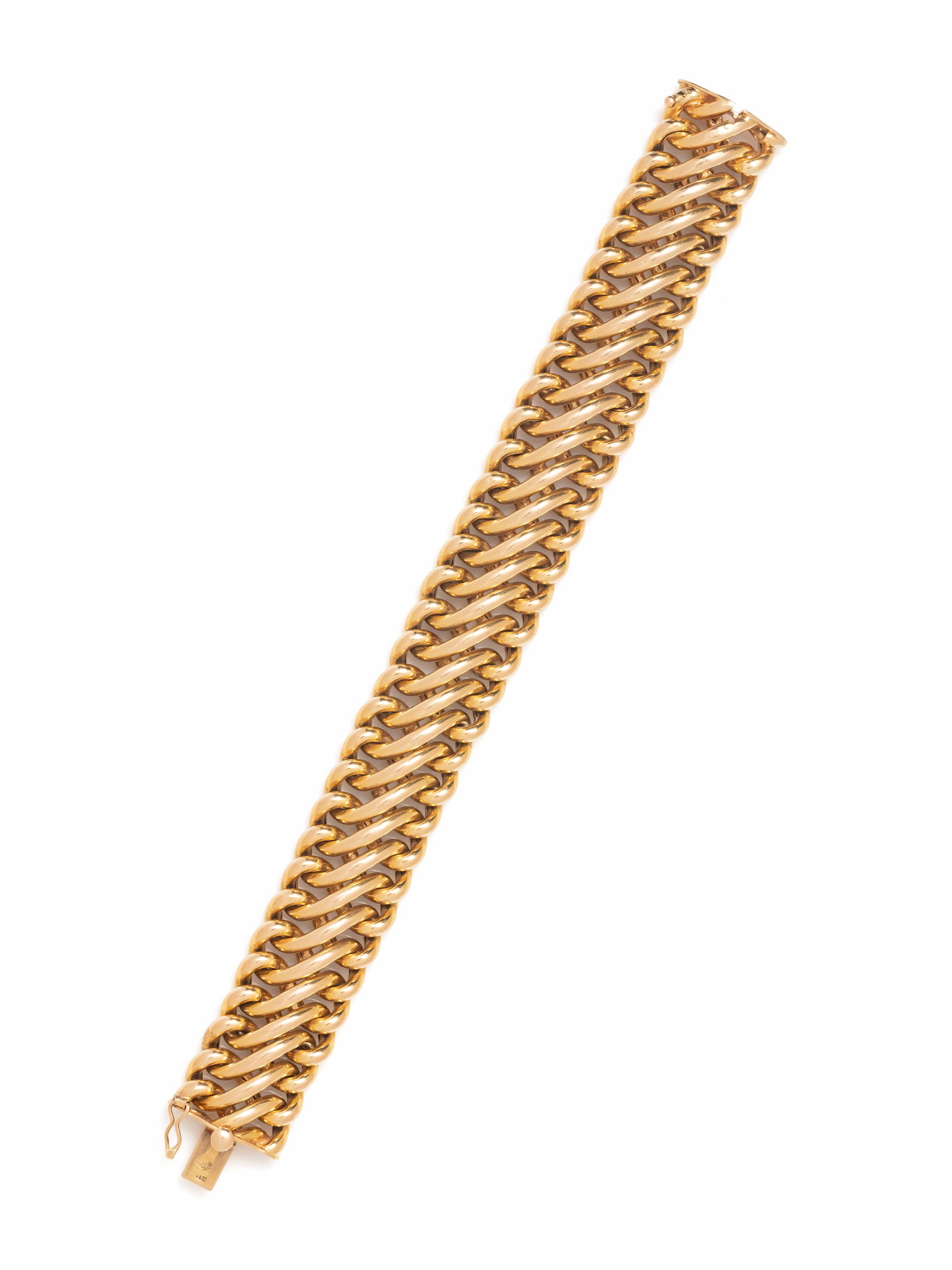 YELLOW GOLD BRACELET