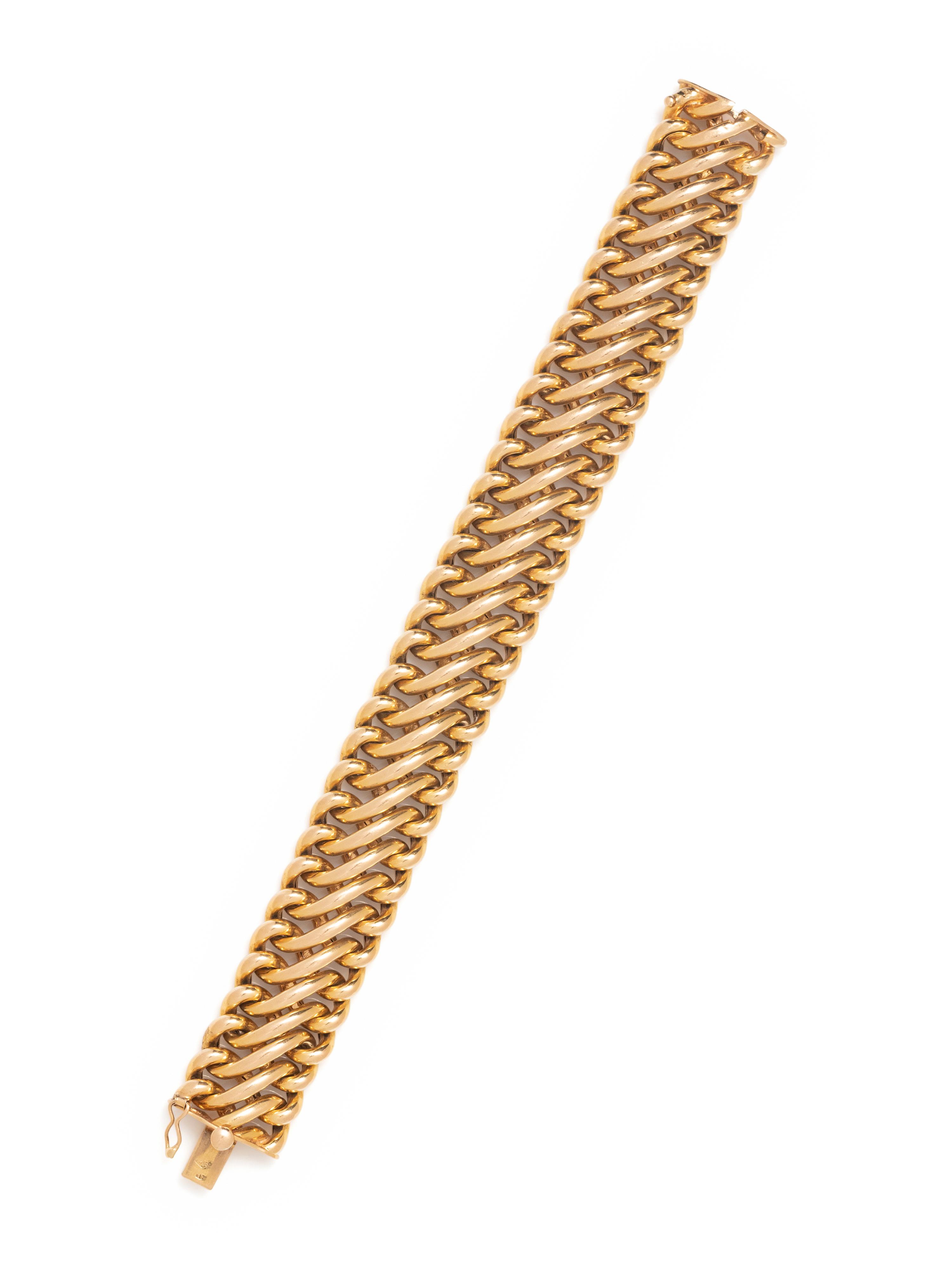 YELLOW GOLD BRACELET