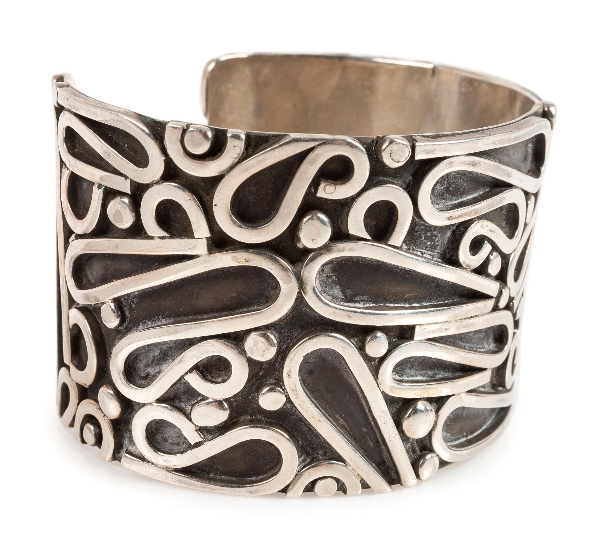 Southwestern Sterling Silver Cuff Bracelet