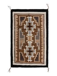 Navajo Two Grey Hills Weaving / Rug