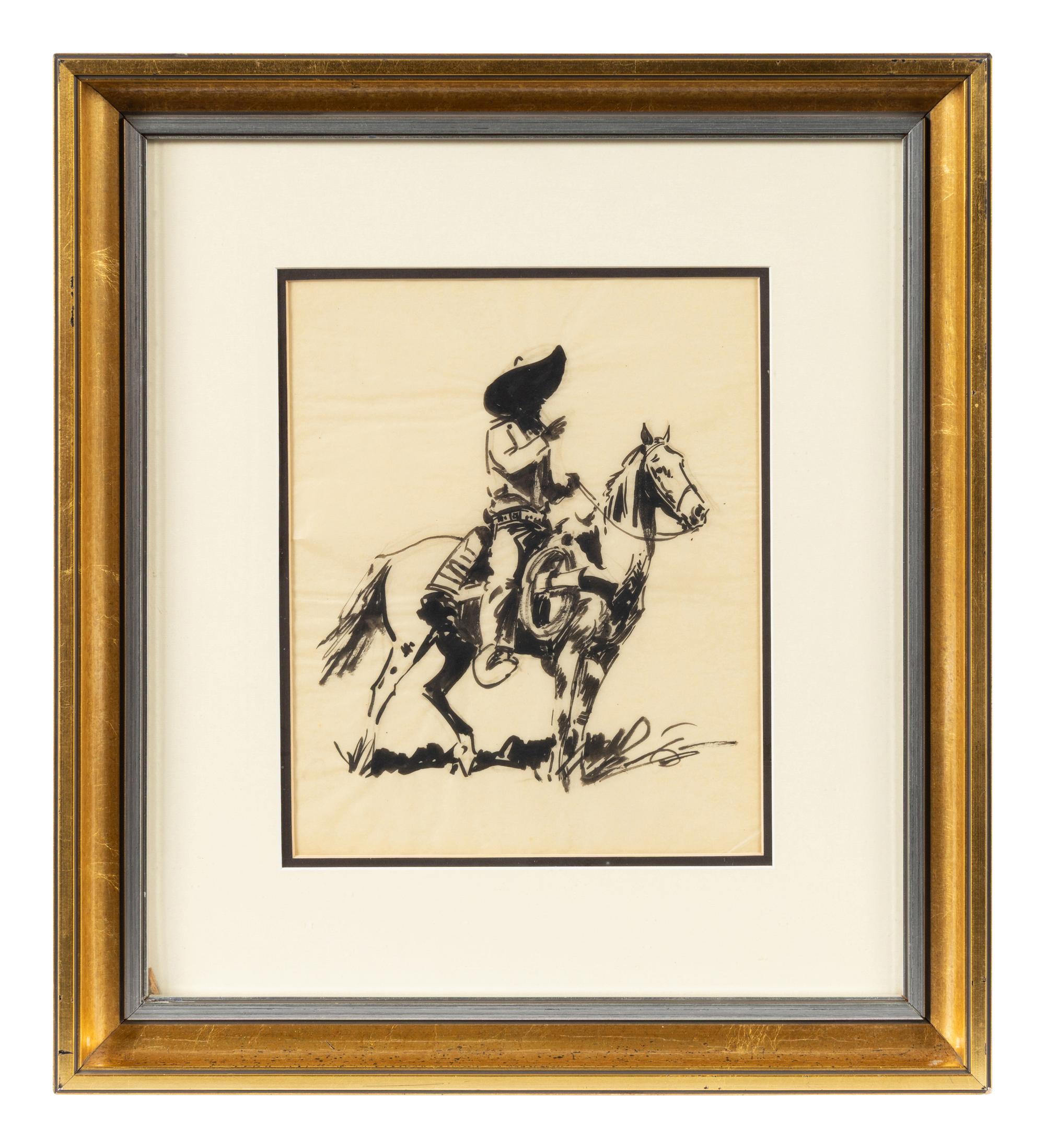 Mounted Vaquero