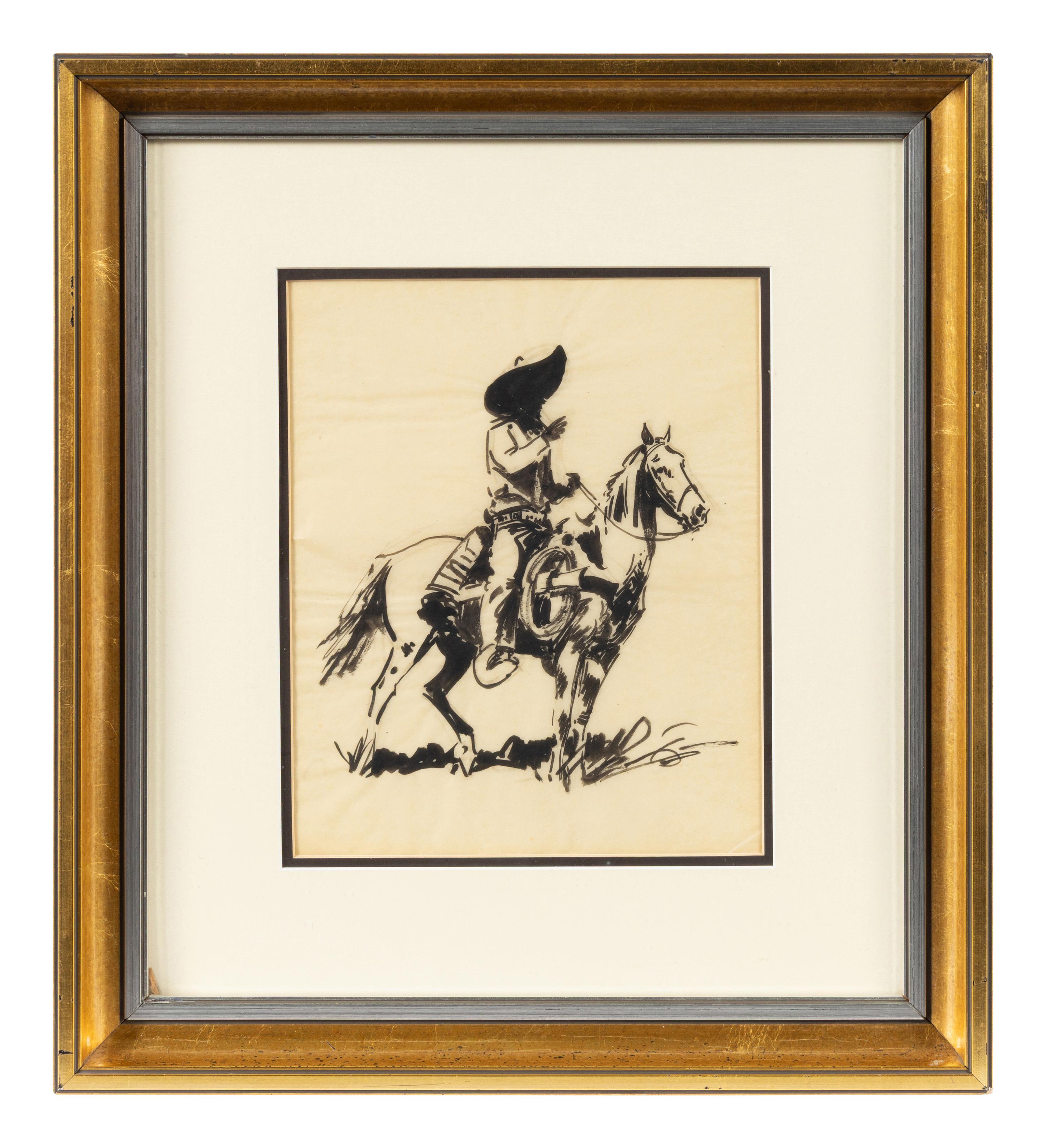 Mounted Vaquero
